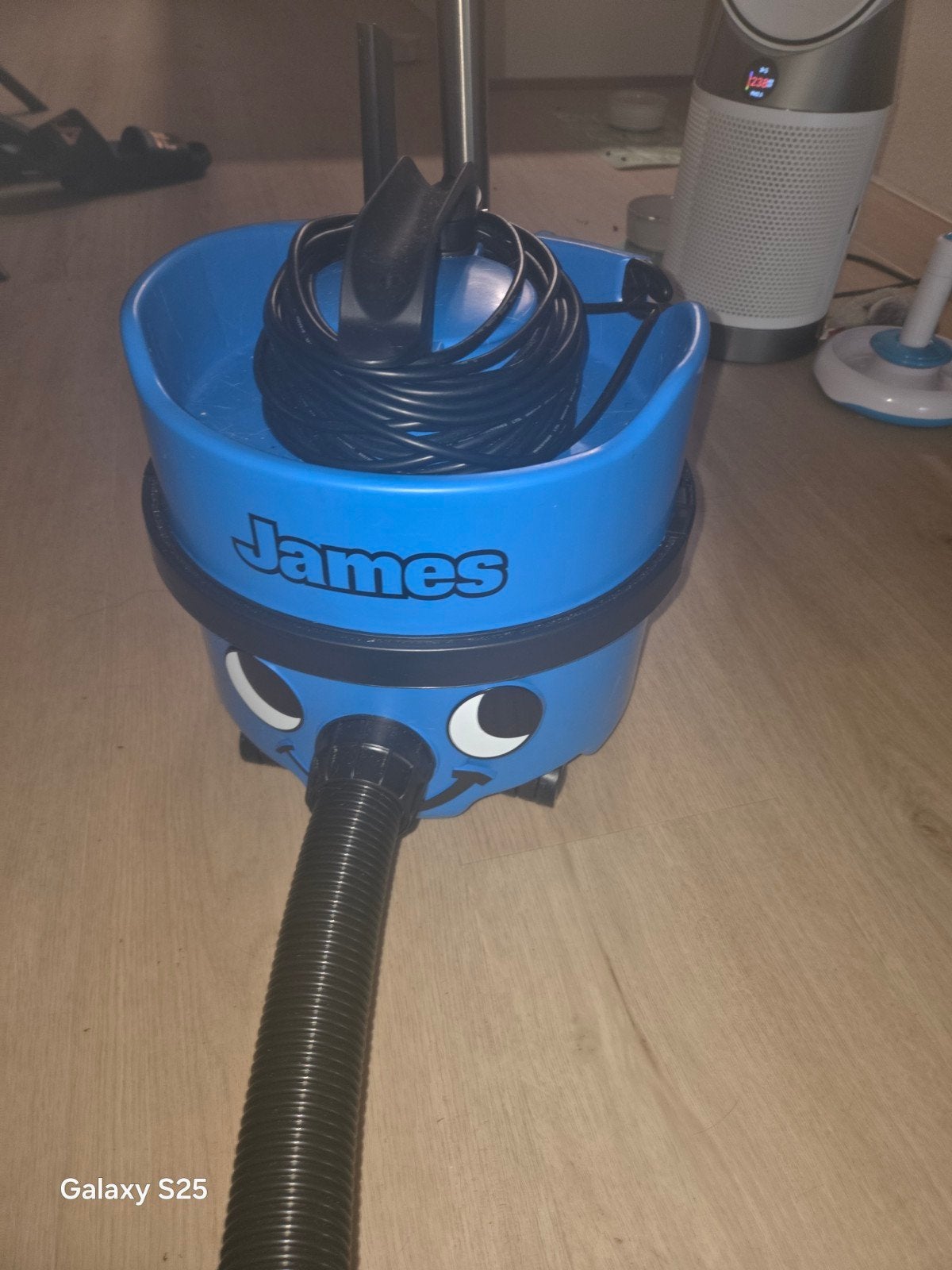 Numatic James stofzuiger met stofzakken, Inclusief accessoires, Gebruikt, Numatic, Sledestofzuiger