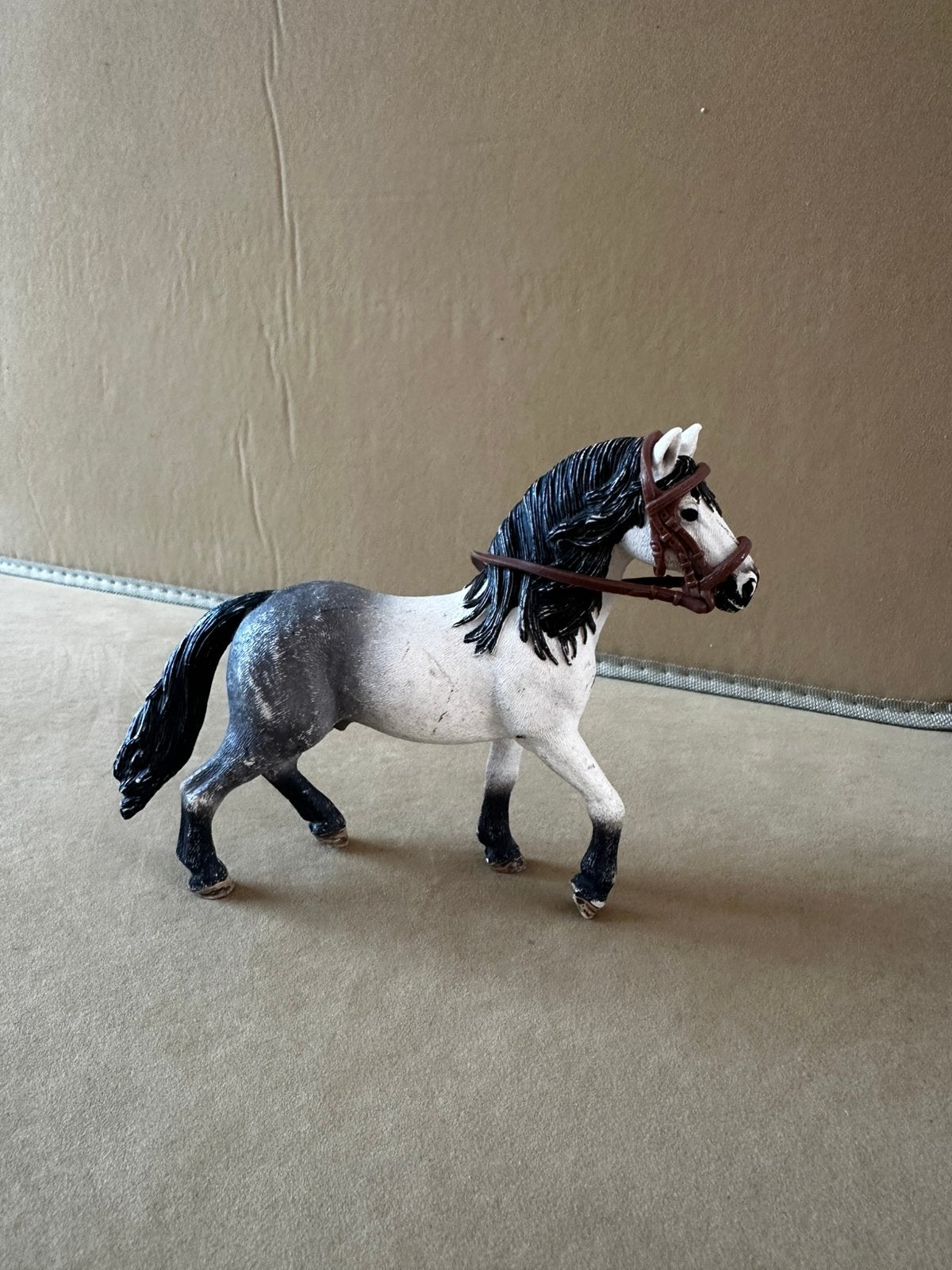 Schleich Andalusiër hengst, Ophalen of Verzenden, Gebruikt