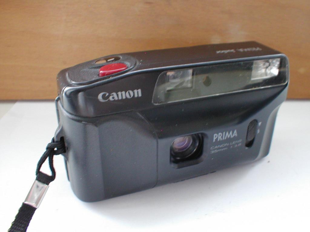Canon Prima Junior fotocamera, Audio, Tv en Foto, Fotocamera's Analoog, Ophalen of Verzenden, Niet werkend, Compact, Canon
