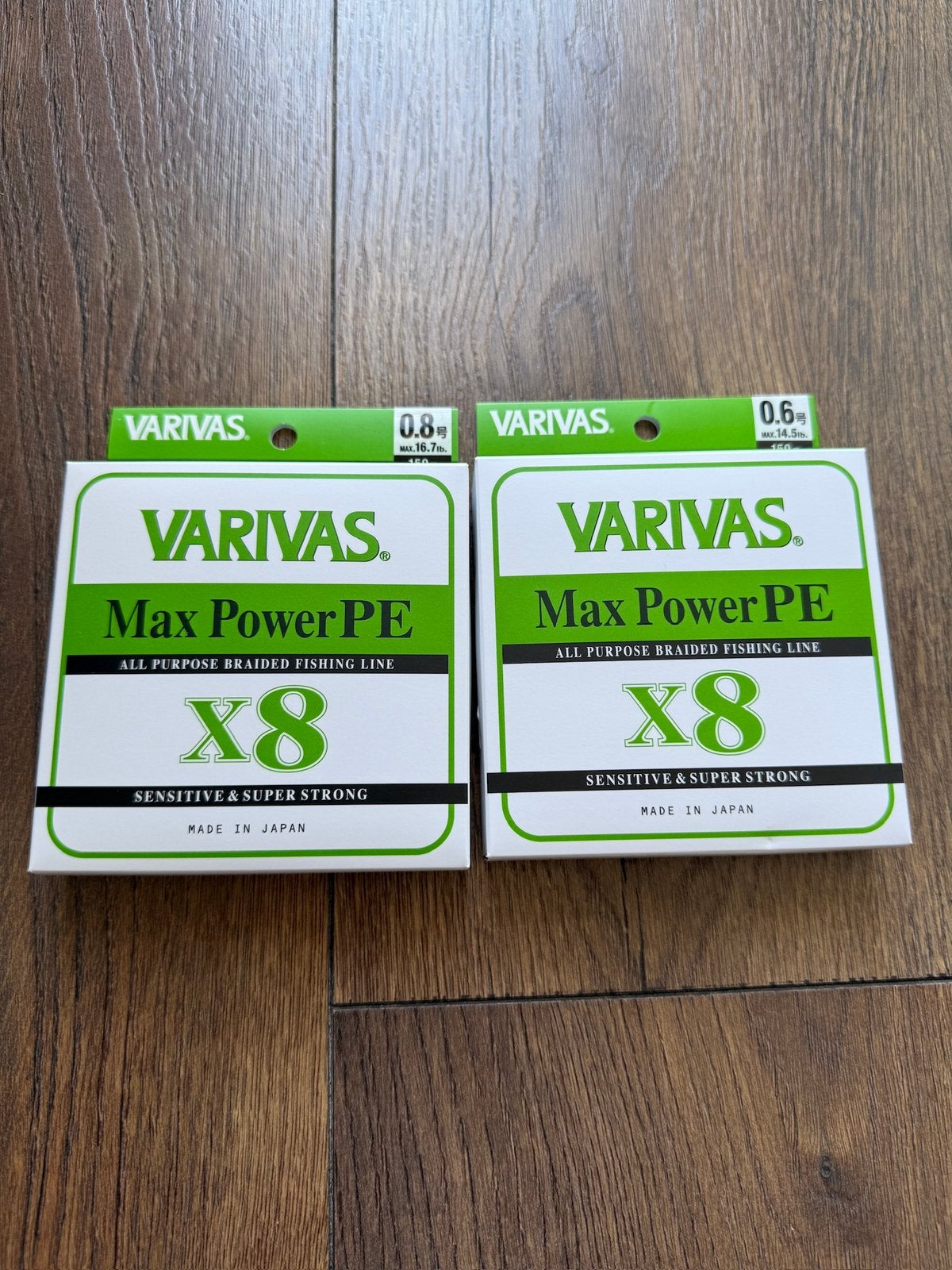 Varivas Max Power PE X8 – Top Japanse Finesse Lijn (Braid), Watersport en Boten, Ophalen of Verzenden, Vislijn