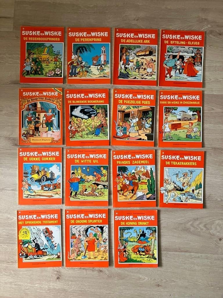 Suske en Wiske stripboeken - Diverse titels, jaren 90, Boeken, Stripboeken, Meerdere stripboeken, Ophalen, Gelezen