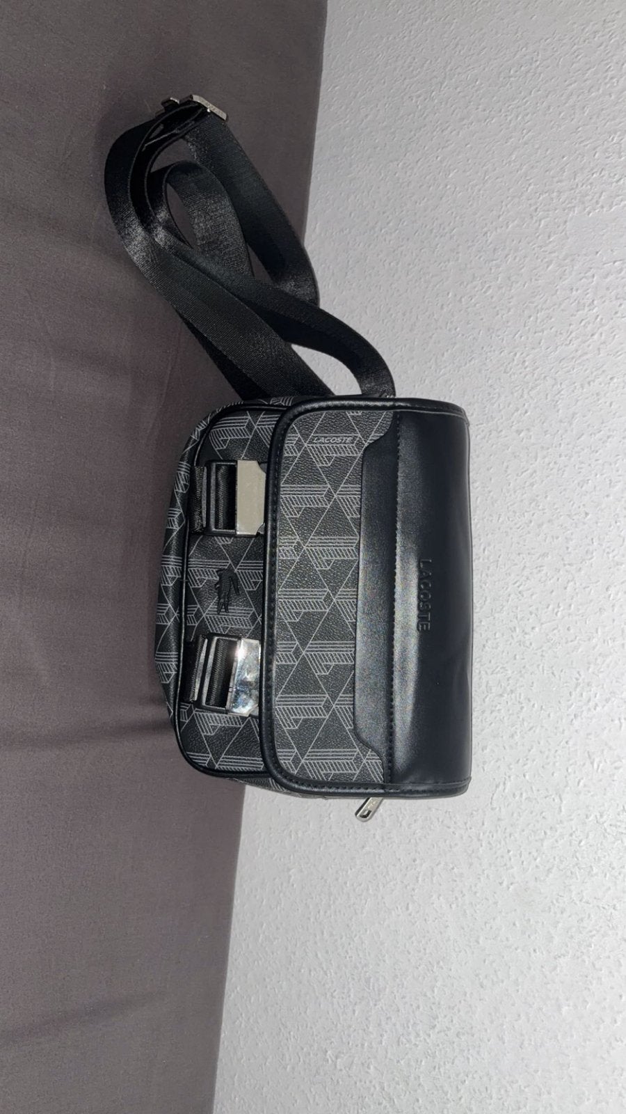 Lacoste tas nieuw, Overige merken, Gebruikt, Zwart, Ophalen of Verzenden