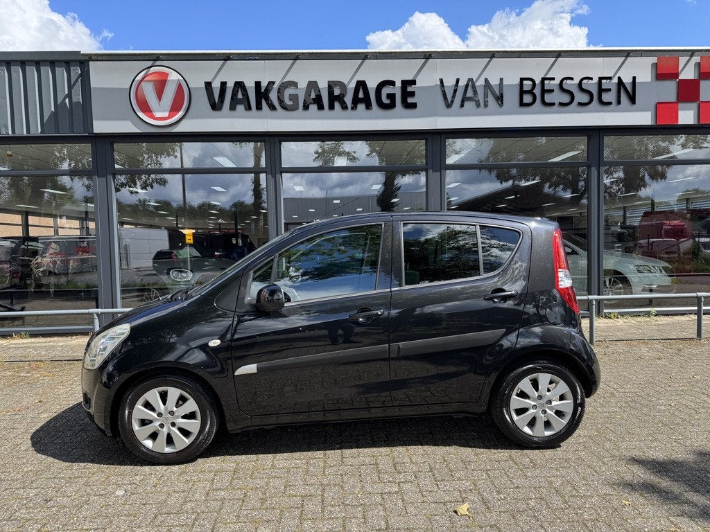 Suzuki Splash 1.2 Exclusive HOGE ZIT-AUTOMAAT-AIRCO, Auto's, Suzuki, 4 cilinders, Zwart, Origineel Nederlands, Bedrijf