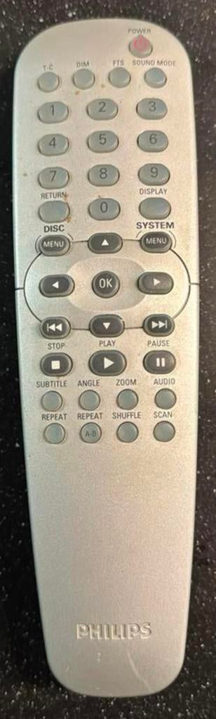 Philips afstandsbediening remote controller remotecontrol, Ophalen of Verzenden, Zo goed als nieuw, Dvd