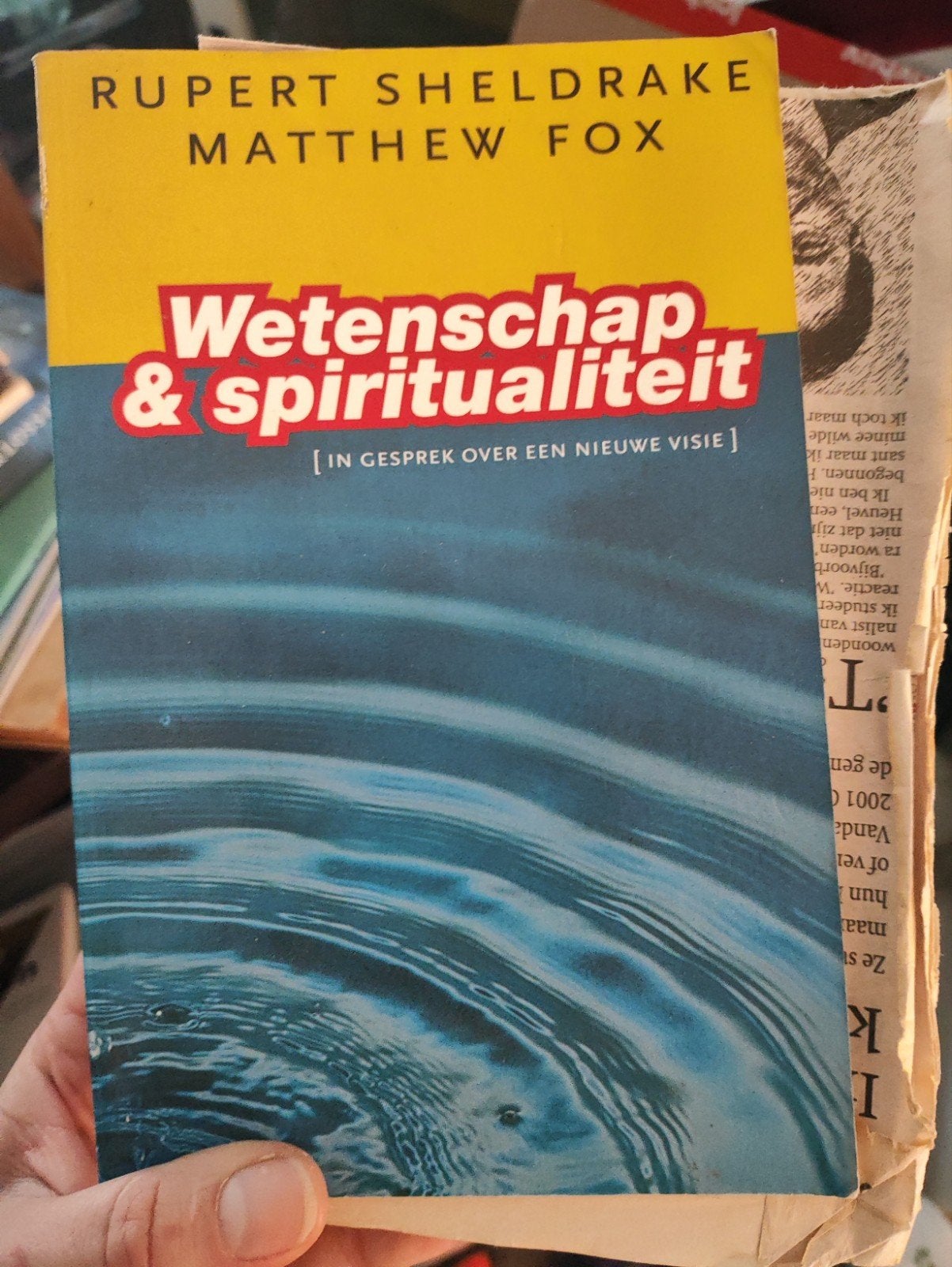 Wetenschap & Spiritualiteit - Rupert Sheldrake & Matthew Fox, Ophalen of Verzenden, Gelezen, Achtergrond en Informatie