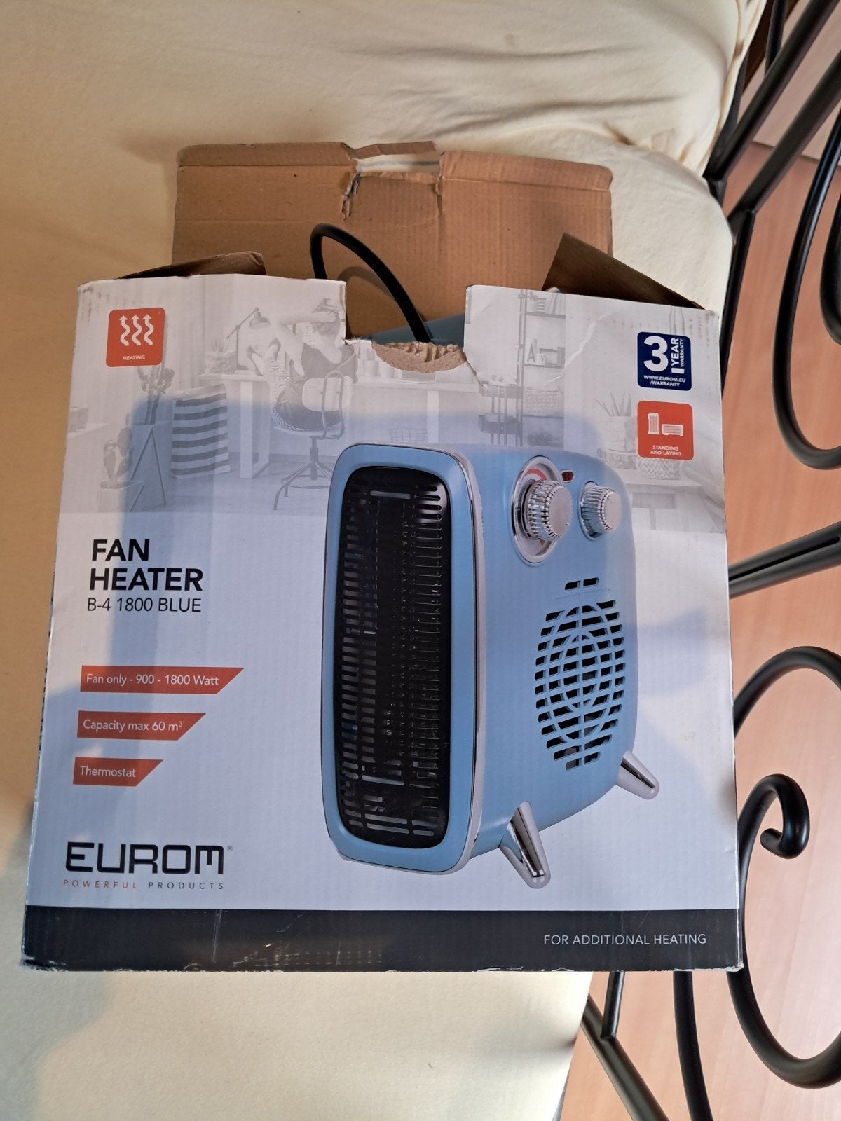 1 heater, Ophalen, Zo goed als nieuw