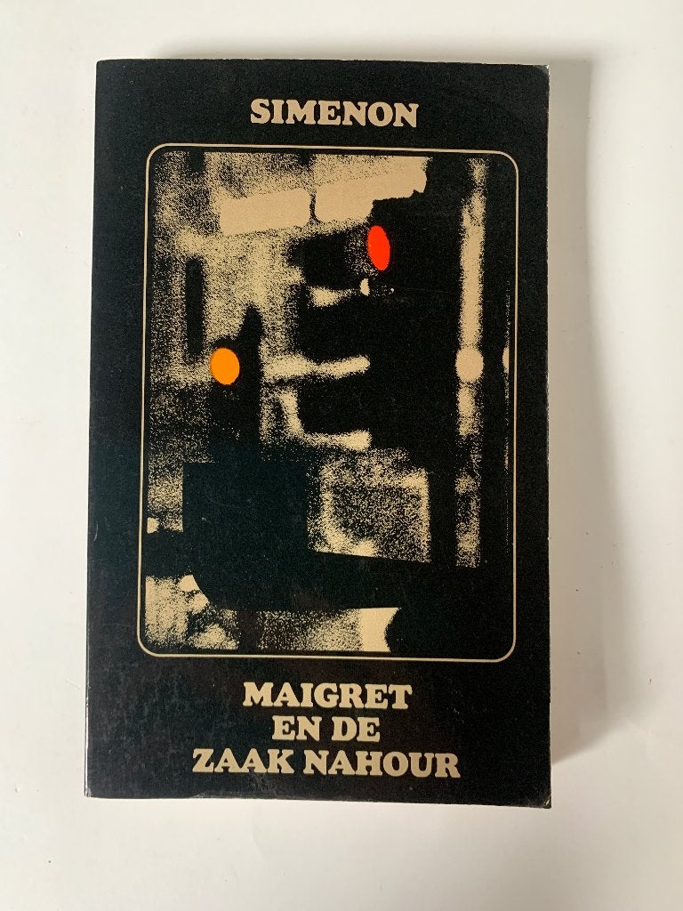Maigret en de Zaak Nahour - Georges Simenon (detective), Ophalen of Verzenden, Gelezen, Georges Simenon