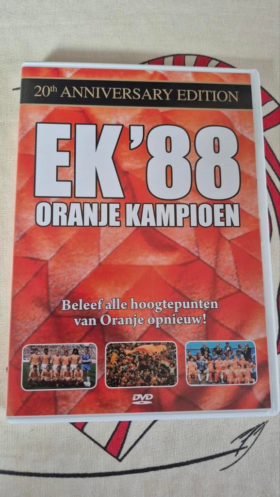 DVD - EK '88 Oranje Kampioen (20th Anniversary Edition), Voetbal, Alle leeftijden, Ophalen of Verzenden, Zo goed als nieuw