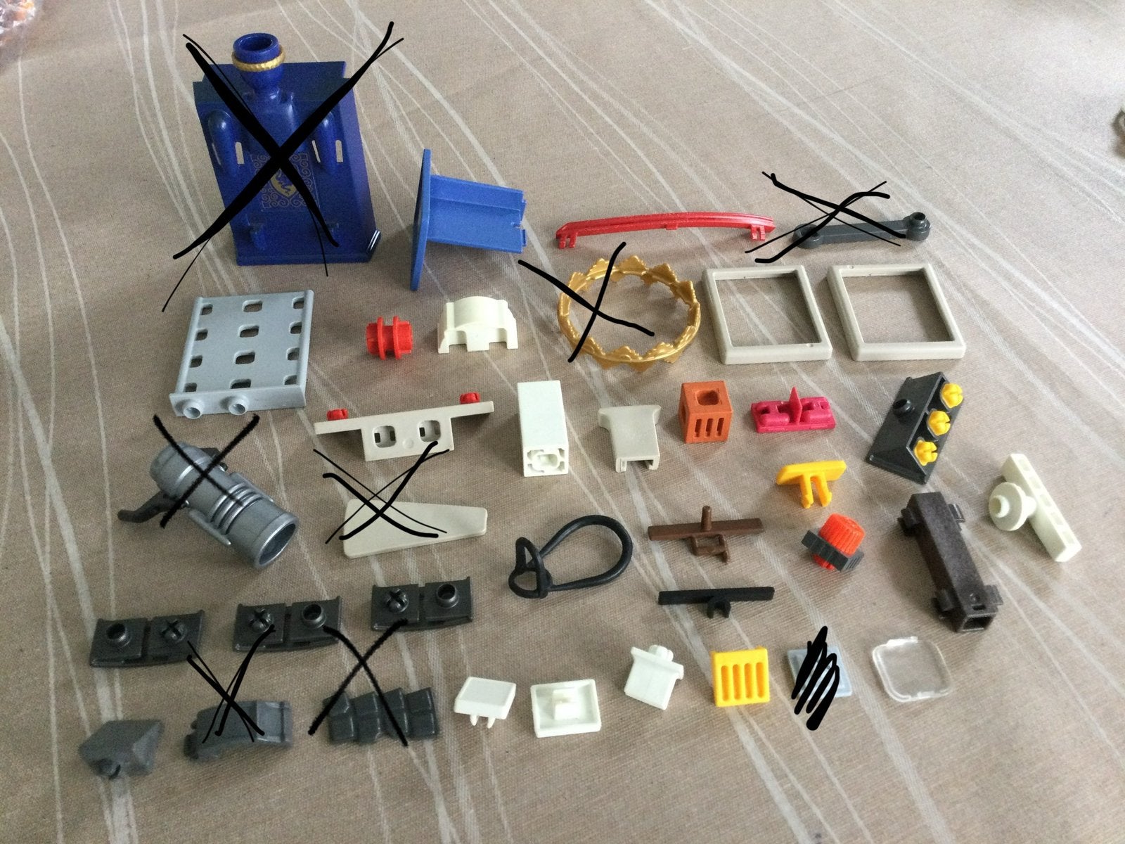 Playmobil klik onderdelen , blokje  ed.., Ophalen of Verzenden, Zo goed als nieuw