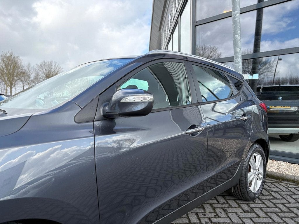 Hyundai Ix35 2.0i Style | NIEUWE APK | 4 NIEUWE BANDEN | RIJ, Gebruikt, Zwart, Leder en Stof, 163 pk