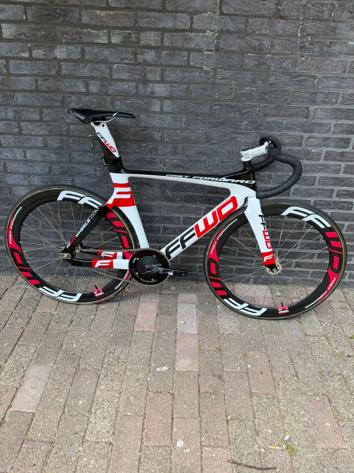 FFWD BAANFIETS MT 56, Carbon, Zo goed als nieuw, Meer dan 20 versnellingen, 53 tot 57 cm