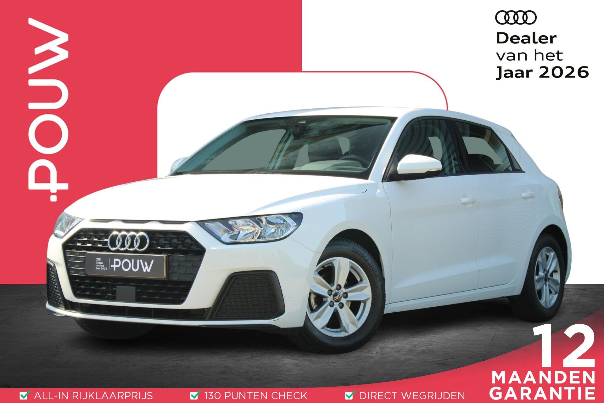 Audi A1 Sportback 25 TFSI 95pk Pro Line | Apple Carplay & An, Auto's, Voorwielaandrijving, 12 maanden, Stof, 95 pk