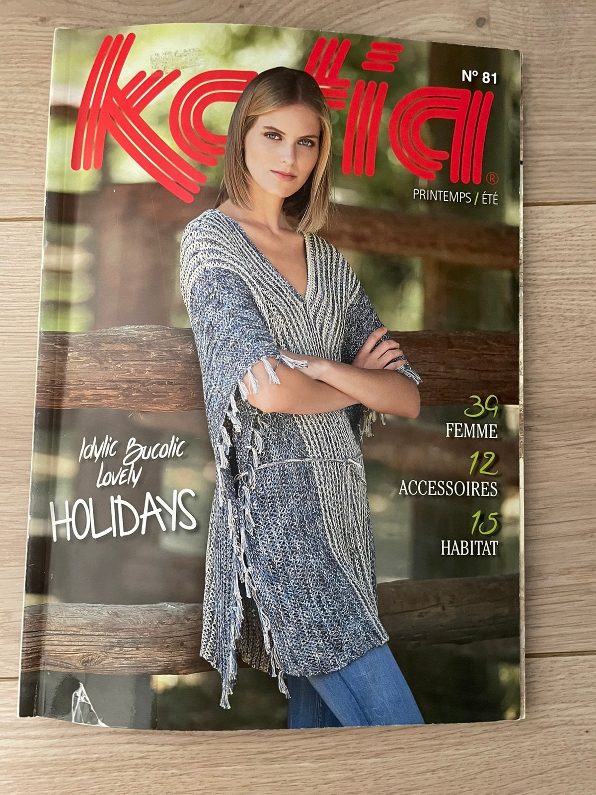 Katia Zomer Nr 81 (voor €2,00 gelijk verkocht), Hobby en Vrije tijd, Ophalen of Verzenden, Zo goed als nieuw, Breien of Haken