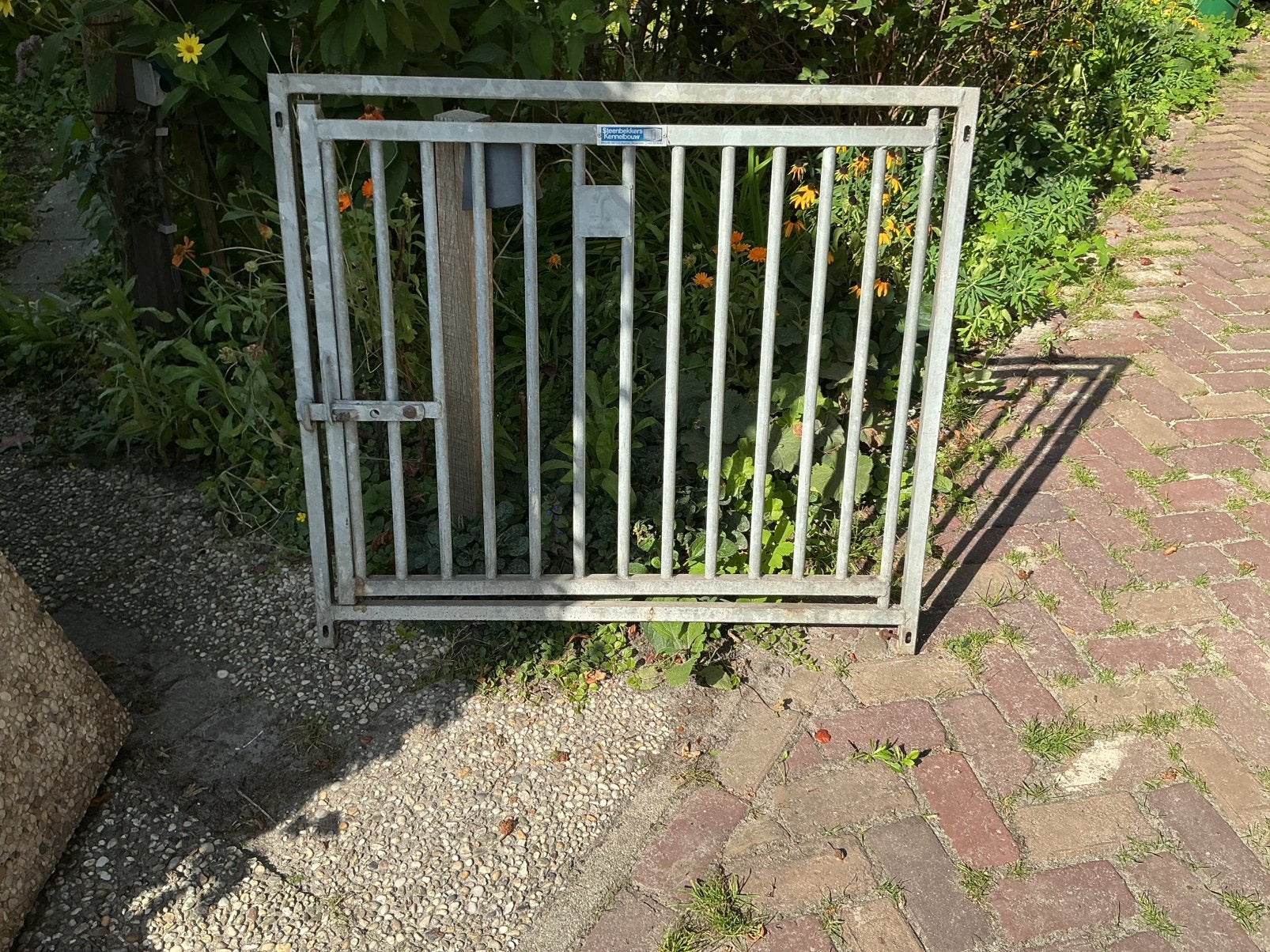 Puppypaneel / kennelpaneel met deur, Dieren en Toebehoren, Ophalen, Hondenkennel, Gebruikt, 65 tot 100 cm
