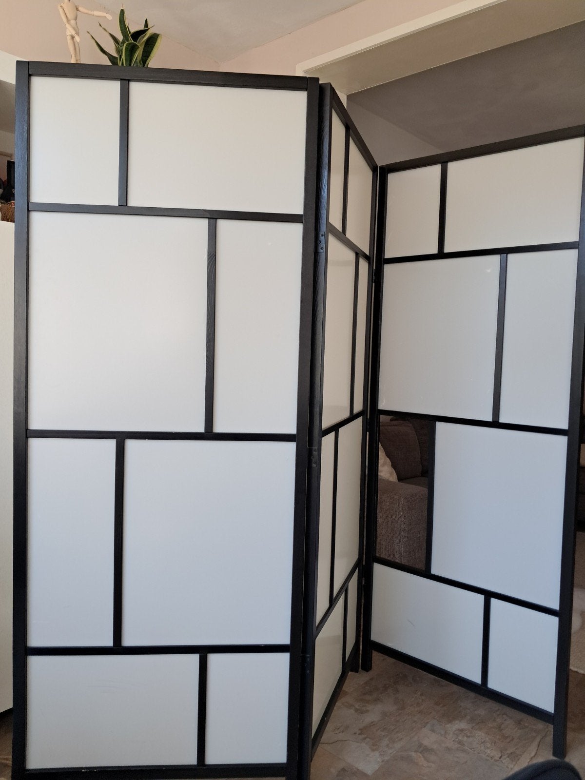 kamerscherm ikea 2 stuks, Ophalen, Gebruikt
