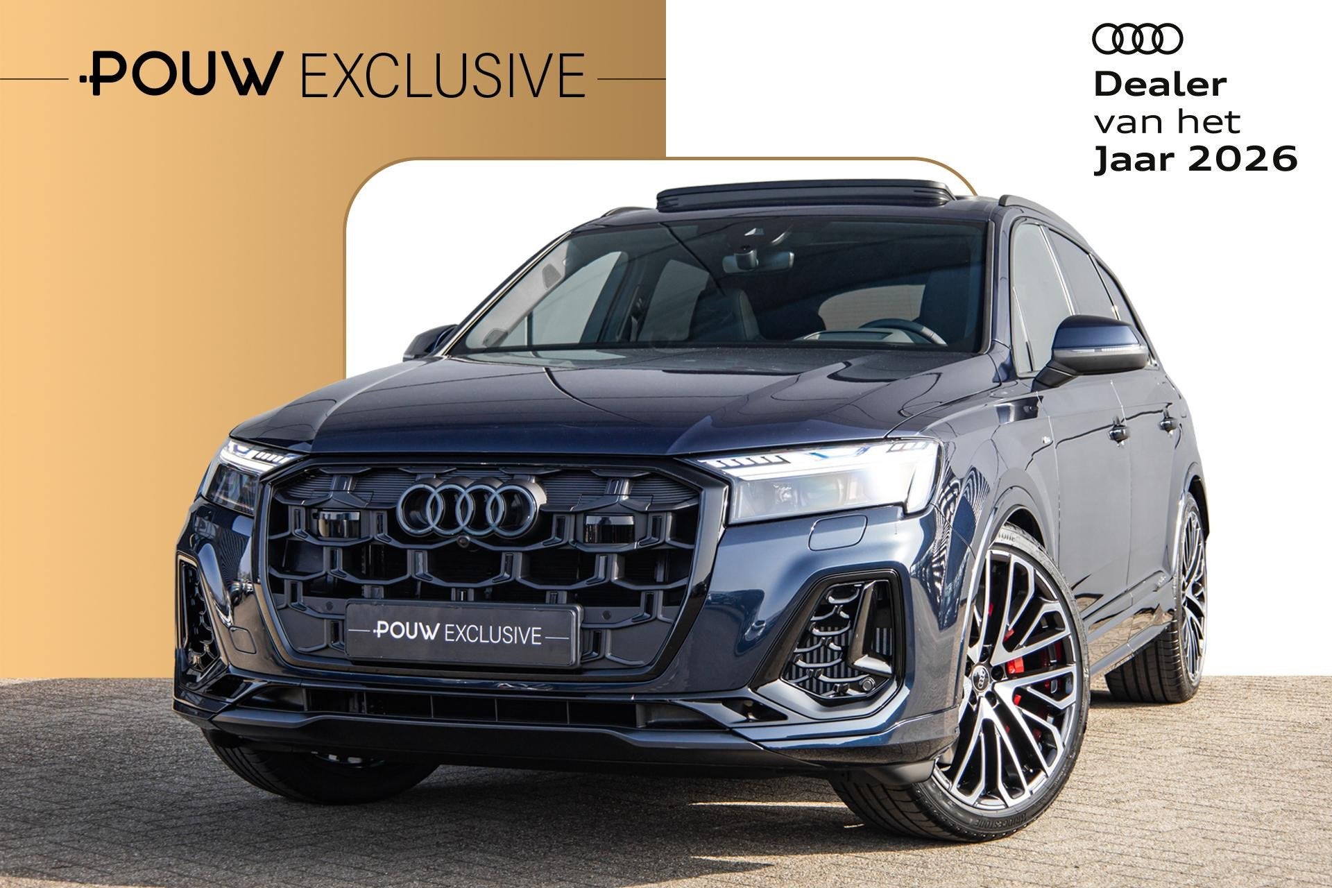 Audi Q7 55 TFSI e 394pk quattro S-line | Panoramadak | Trekh