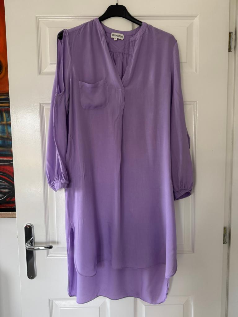 Lila jurk Reinders maat S, Kleding | Dames, Reinders, Paars, Ophalen of Verzenden, Zo goed als nieuw