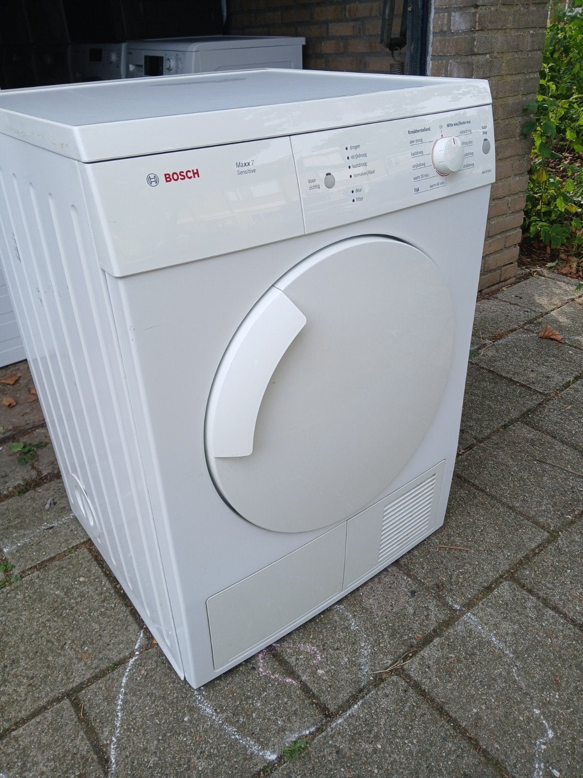 Luchtdroger Bosch maxx7 energie-B nette staat!, Witgoed en Apparatuur, Ophalen, Minder dan 85 cm, Luchtafvoer, 8 tot 10 kg
