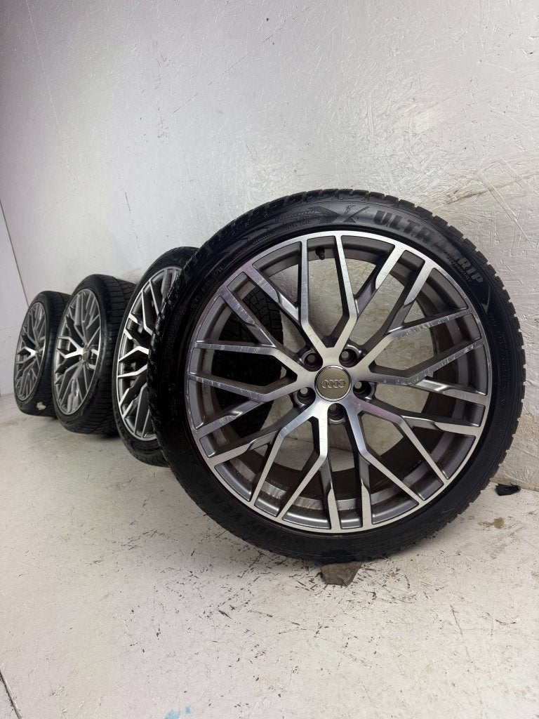 Audi A4 A5 A6 Transporter velgen 20" 5x112 winterset 6mm, Niet ingevuld, Gebruikt, 255 mm, Banden en Velgen