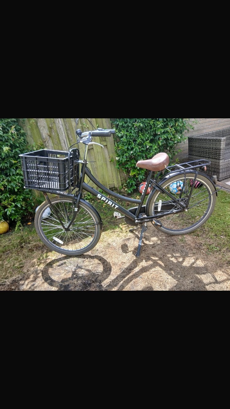 26 inch meisjesfiets Spirit - Opknapper, Ophalen of Verzenden, Gebruikt, Terugtraprem, 26 inch of meer