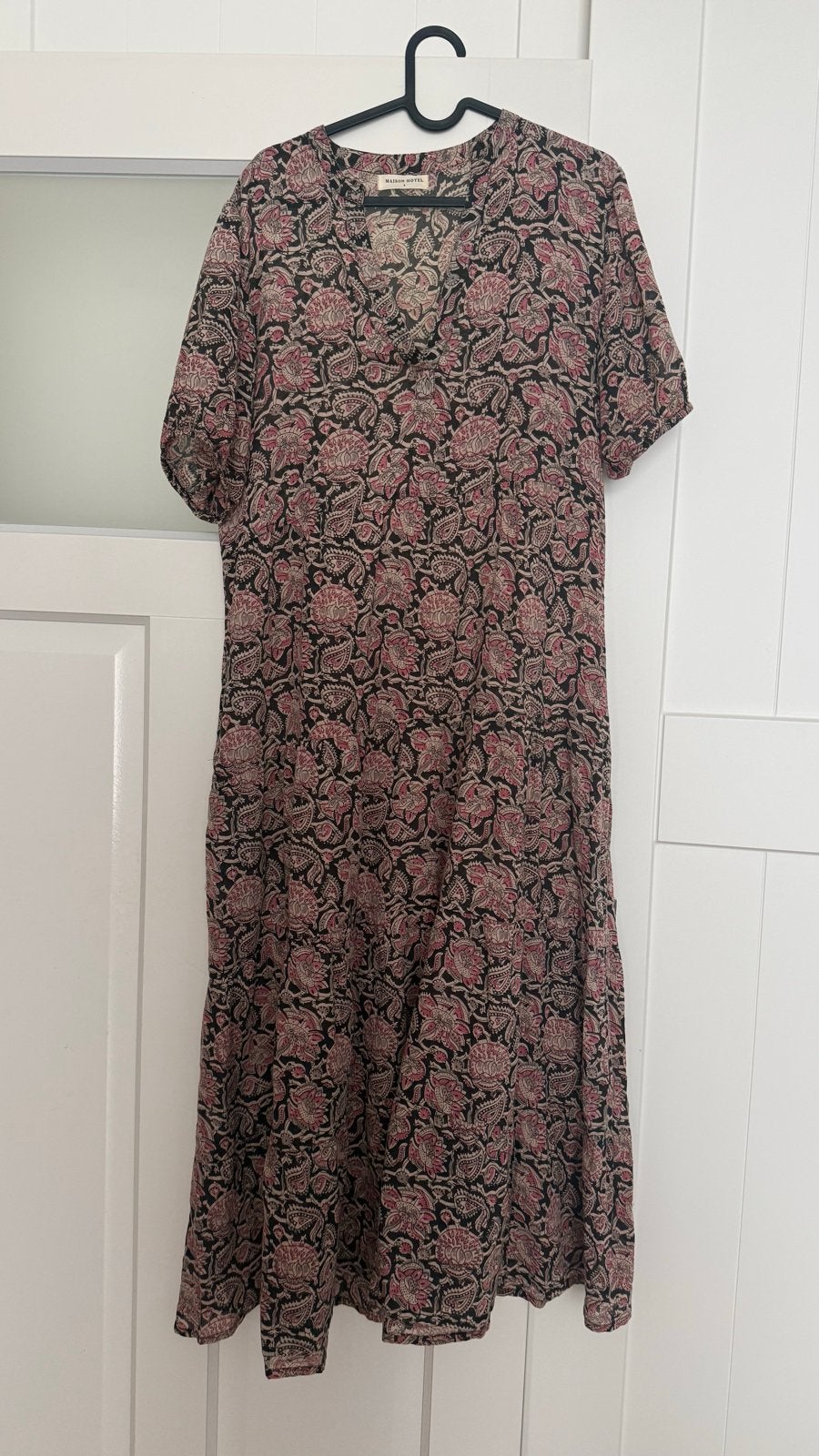 Maison Hotel Jurk met Bloemenprint - Maat S, Meerkleurig, Ophalen of Verzenden, Zo goed als nieuw, Maat 36 (S)