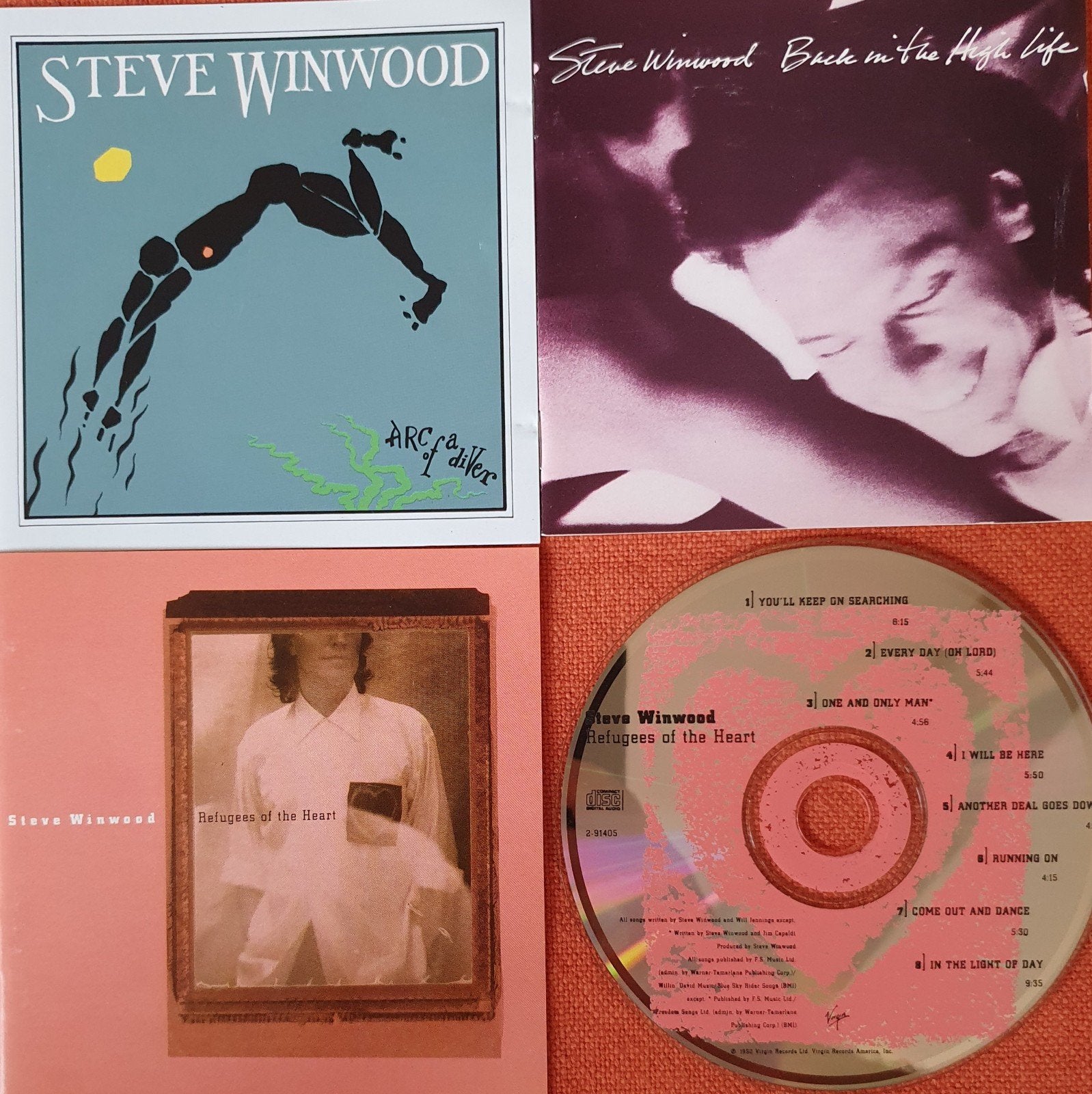 Steve Winwood cd's mogen ook per stuk, Ophalen of Verzenden