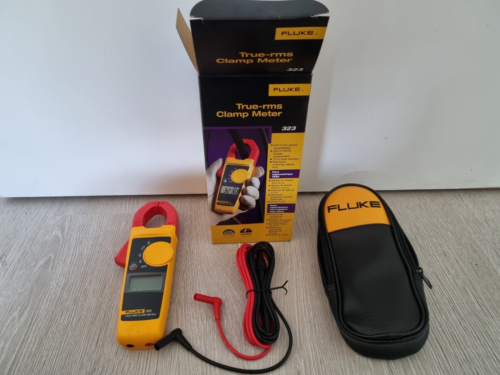 Fluke 323 True-rms Clamp Meter - Zo goed als nieuw, Verzenden, Zo goed als nieuw