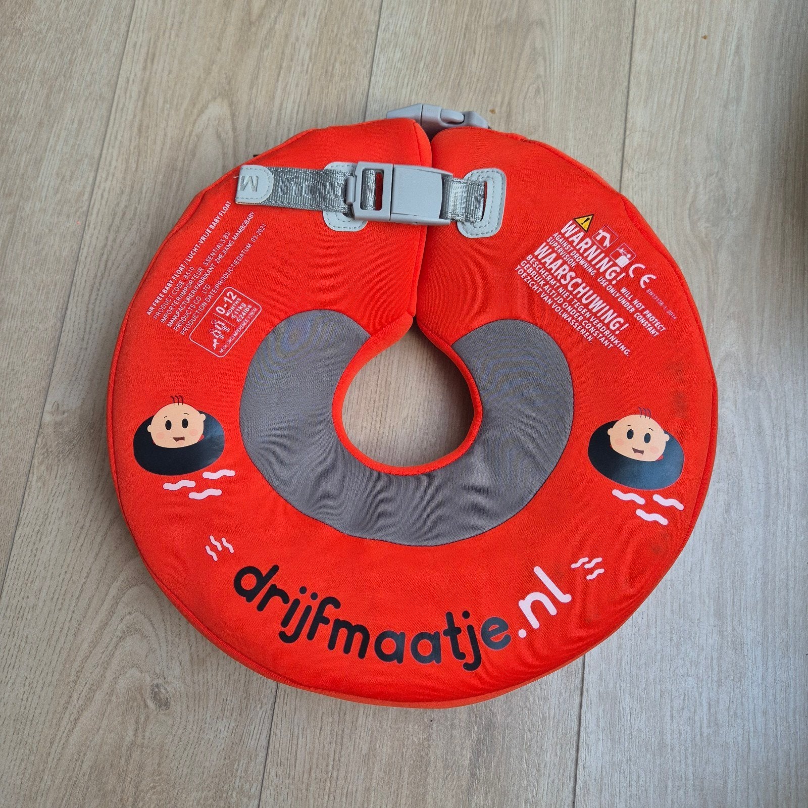 Drijfmaatje baby float 0-12 maanden, max 11 kg, Ophalen of Verzenden, Zo goed als nieuw, Overige typen