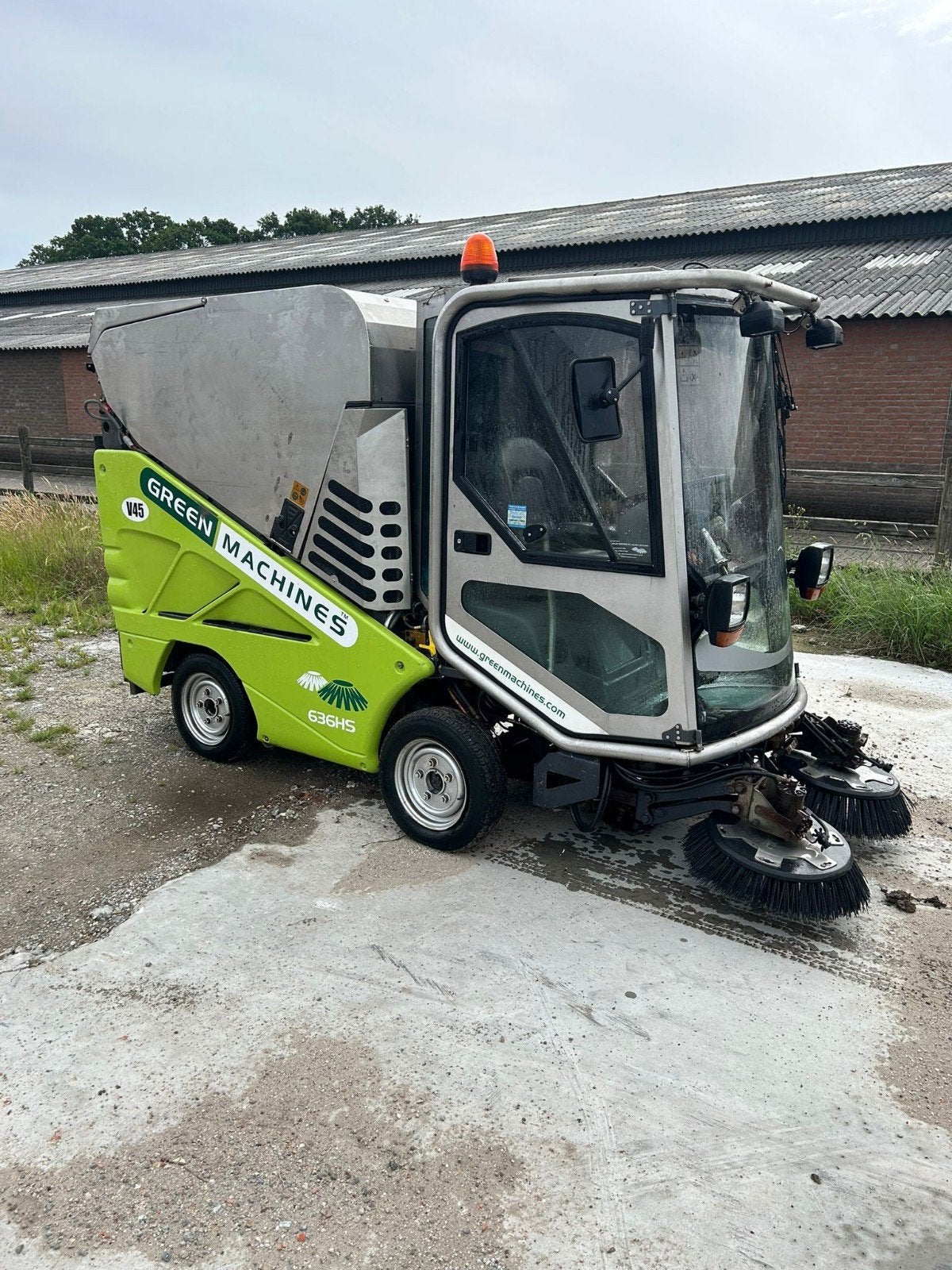 Veegmachine green machines 636hs, Ophalen, Overige typen