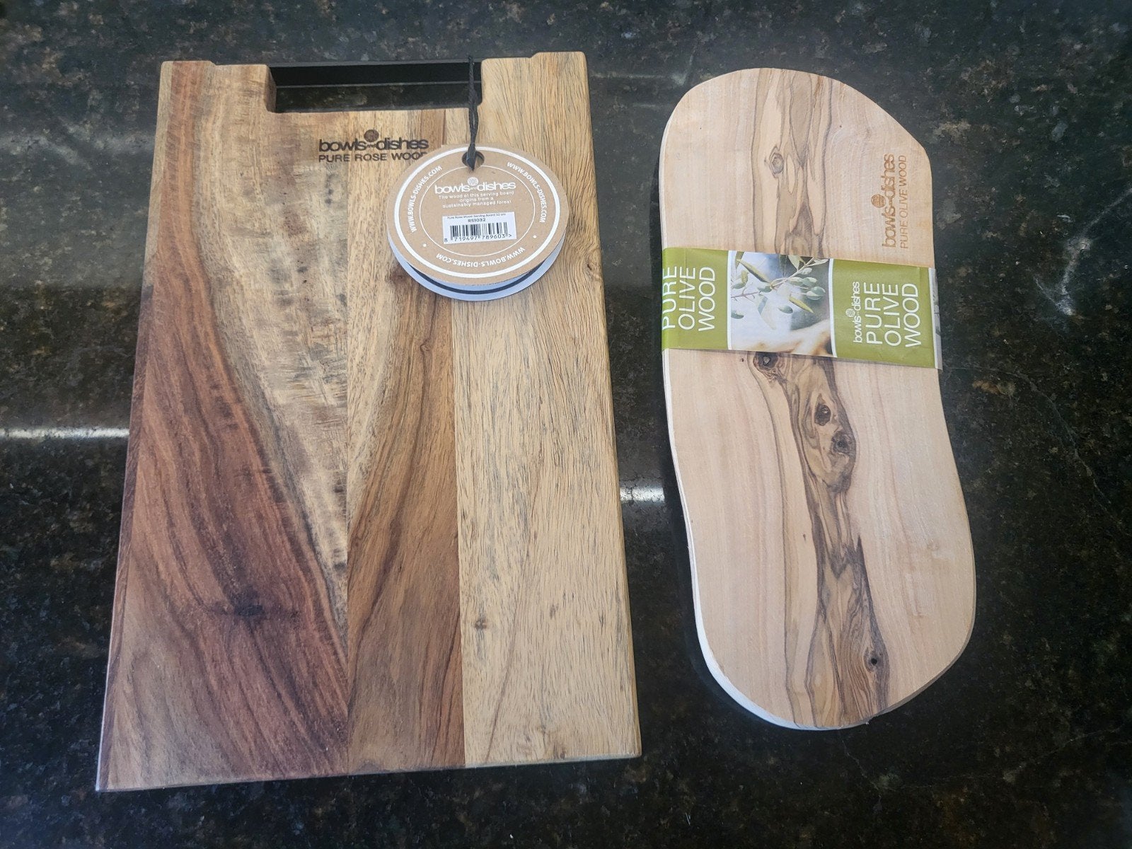 borrelplank / Tapas, Ophalen of Verzenden, Nieuw, Rond, Hout