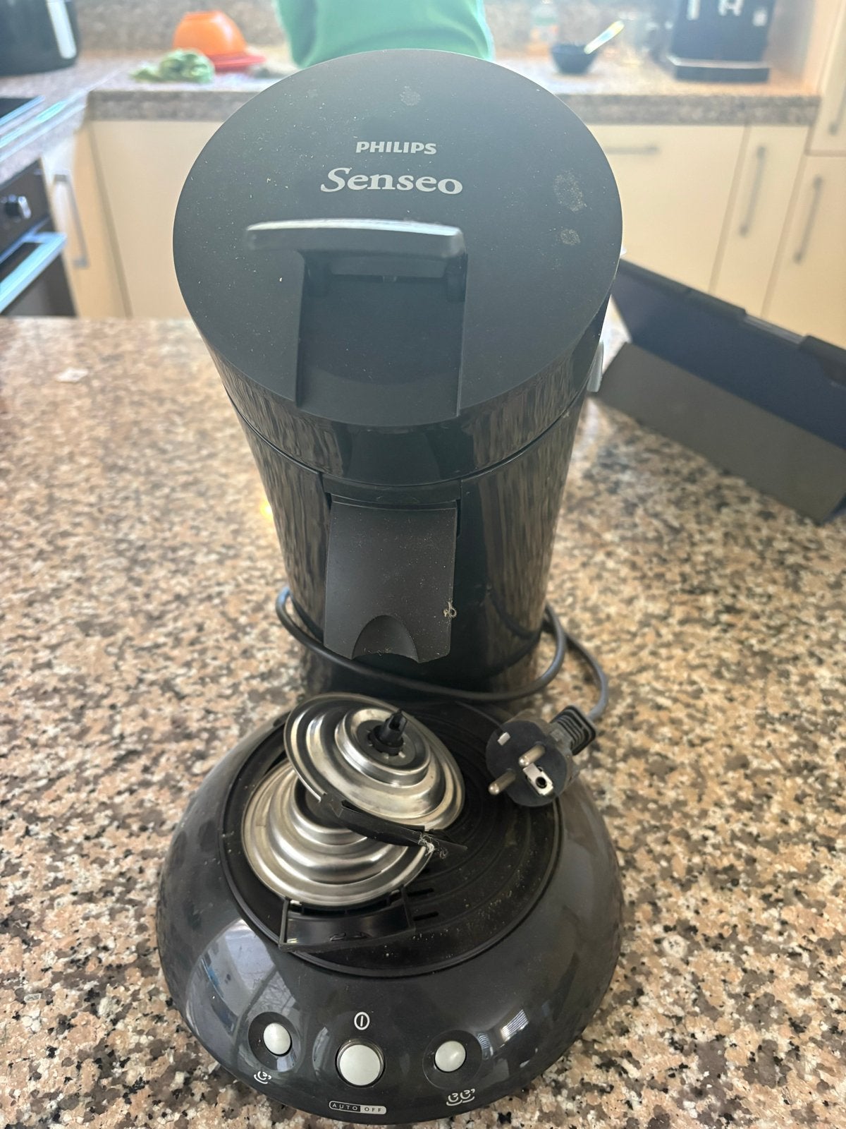 Philips Senseo Koffiezetapparaat - Zwart, Koffiepads en cups, Gebruikt, Koffiemachine, Ophalen of Verzenden
