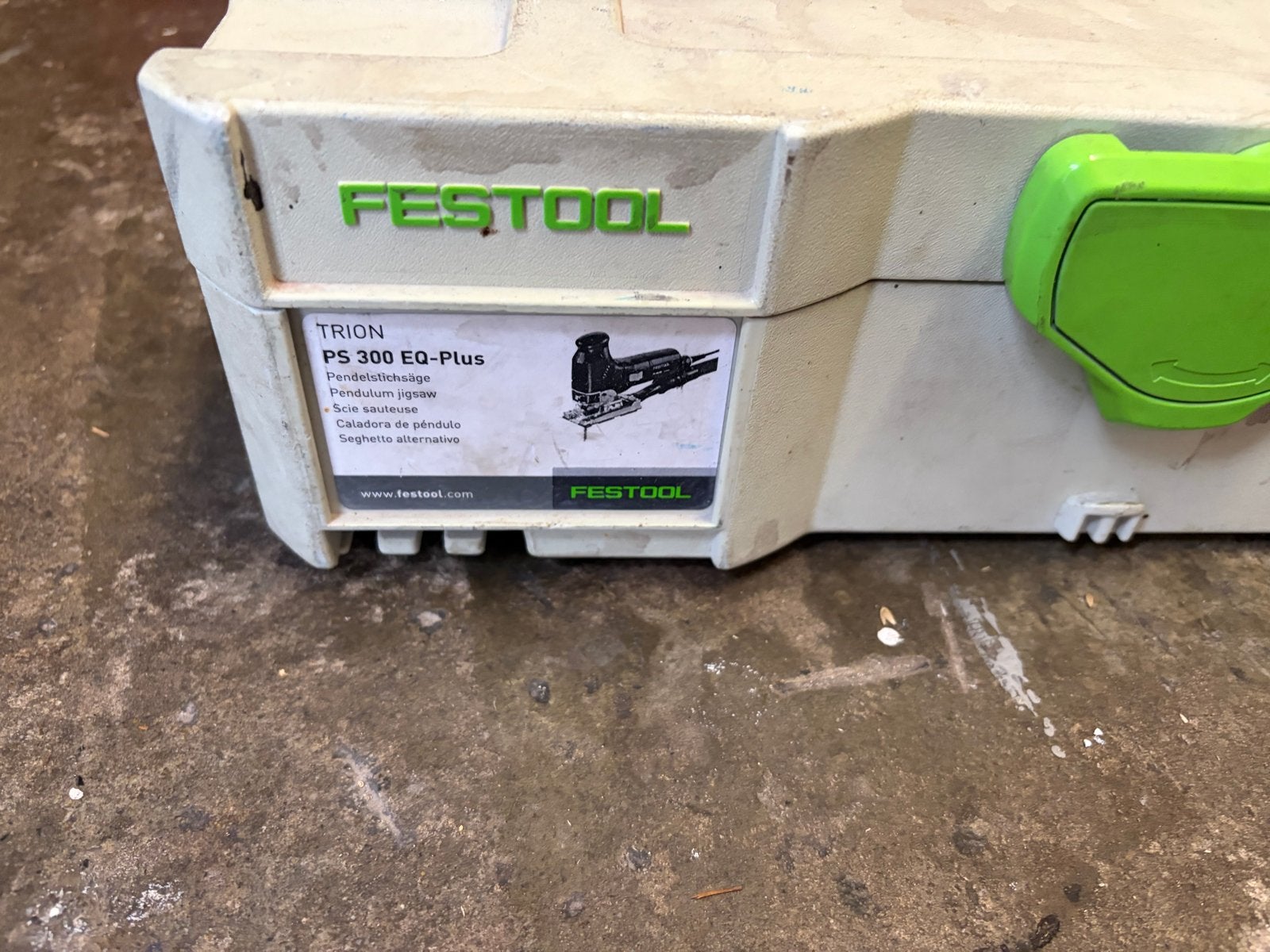 Festool Decoupeerzaag TRION PS 300 EQ-Plus, Ophalen of Verzenden, Gebruikt, Decoupeerzaag