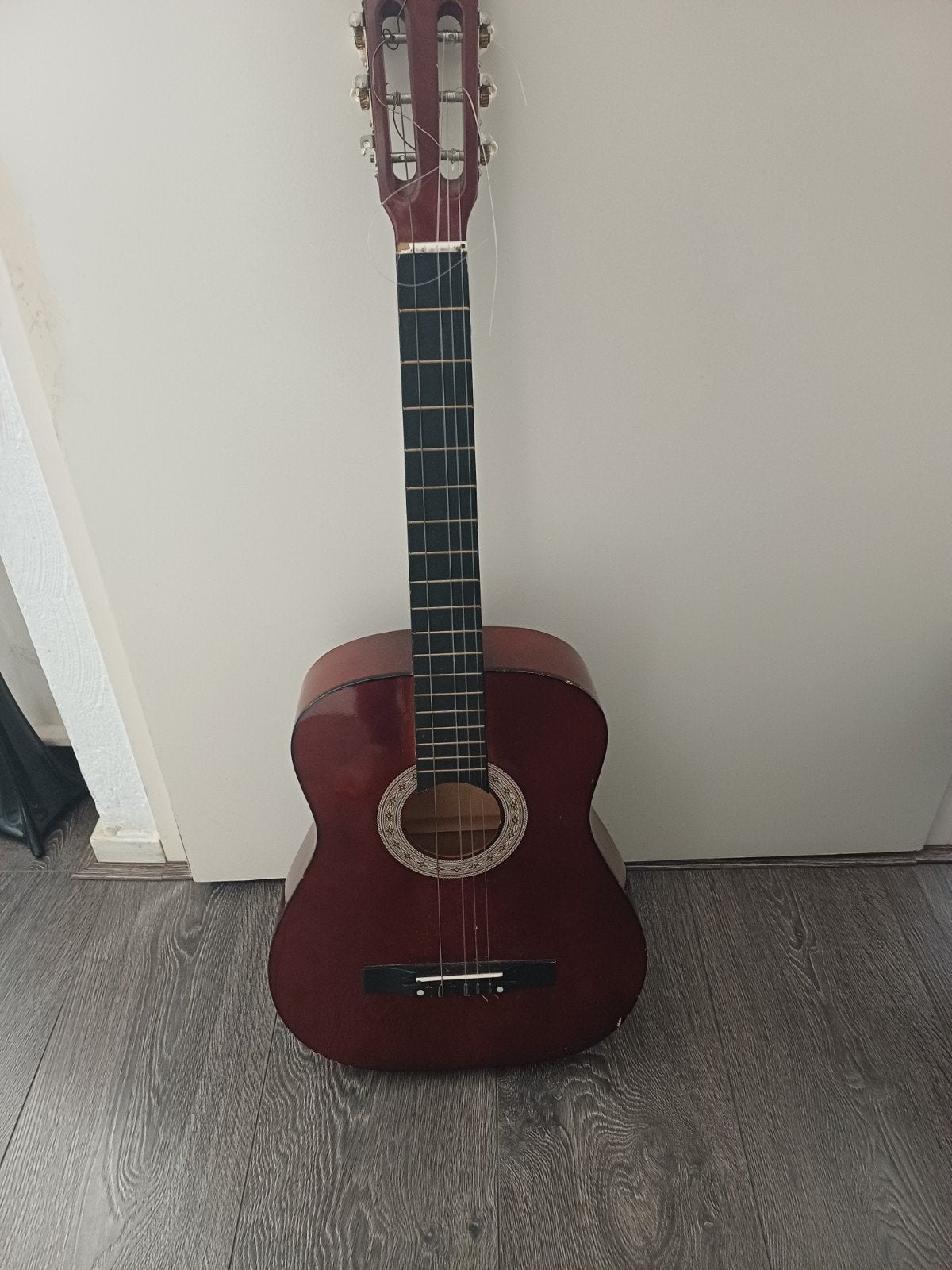 Klassieke gitaar inclusief hoes., Ophalen of Verzenden, Gebruikt, Klassieke of Spaanse gitaar, Met koffer
