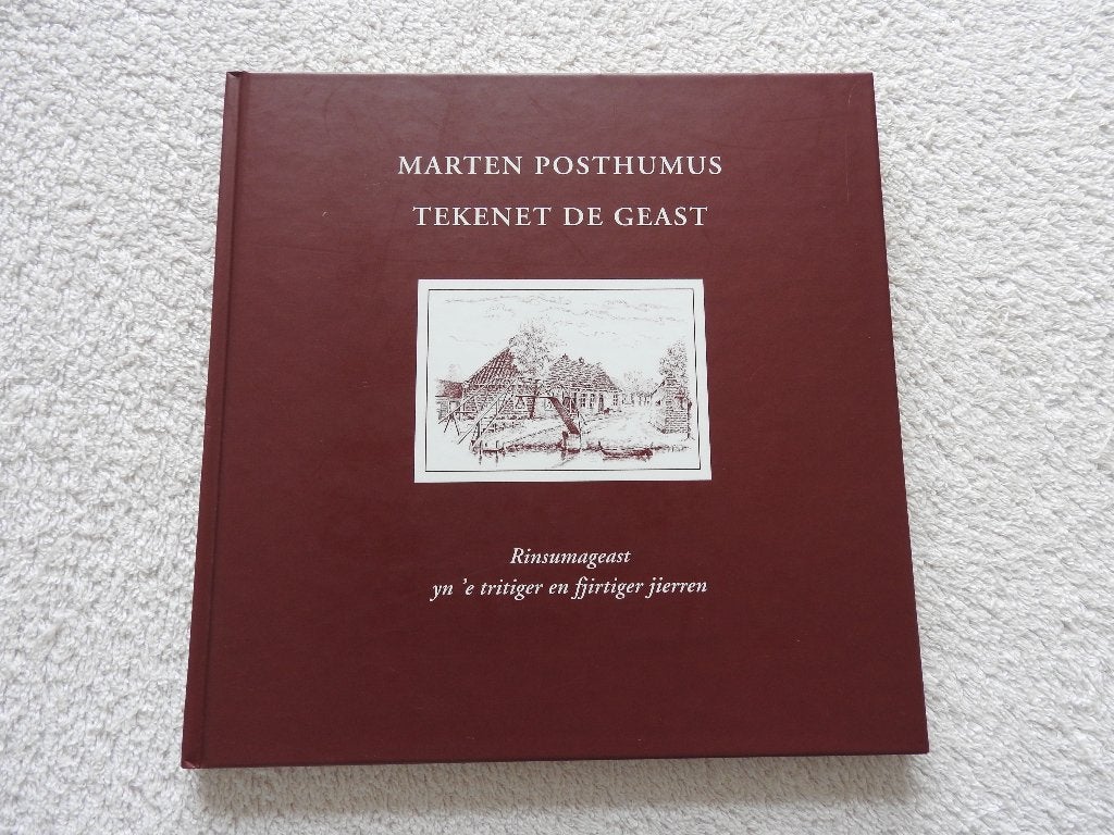 Marten Posthumus tekenet De Geast - Rinsumageast GESIGNEERD, Ophalen of Verzenden, Zo goed als nieuw