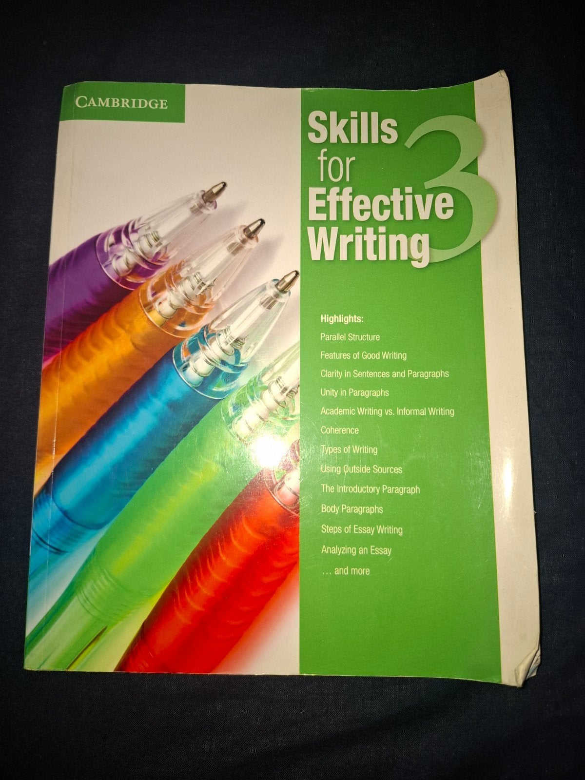 Cambridge Skills for Effective Writing 3 - Studieboek, Gelezen, Cambridge, Alpha, HBO