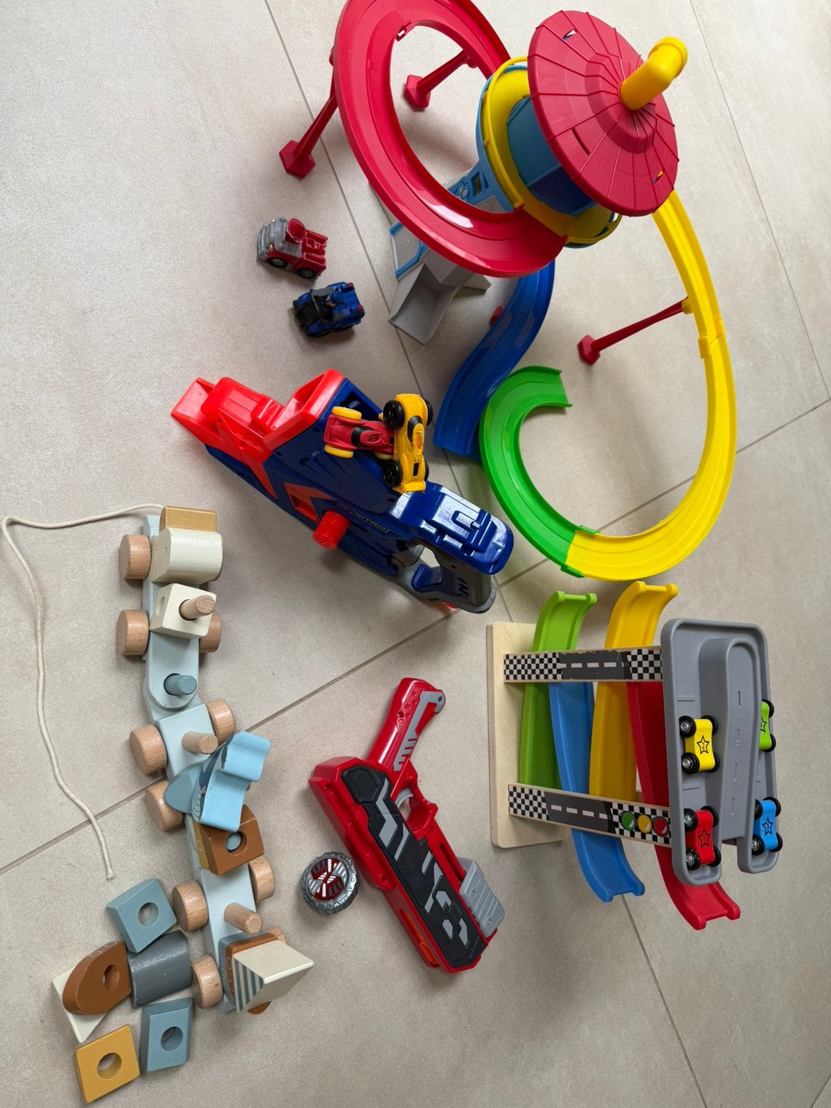 Auto speelgoed, Ophalen of Verzenden, Zo goed als nieuw, Handmatig, Overige merken