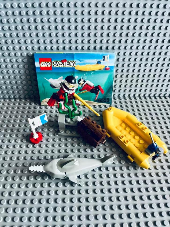 LEGO Divers 6555 Sea Hunter, Compleet, Gebruikt, Overige thema's, Lego
