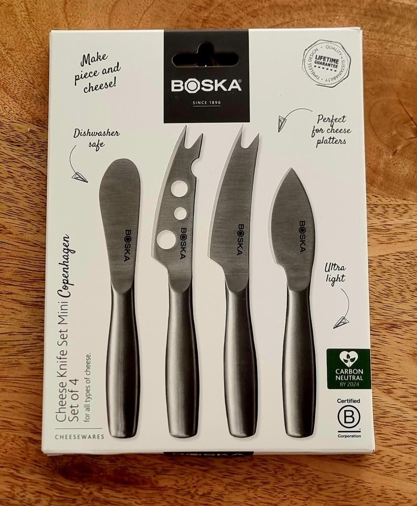 Boska kaasmessenset, Ophalen of Verzenden, Nieuw, Rvs of Chroom, Vaatwasserbestendig