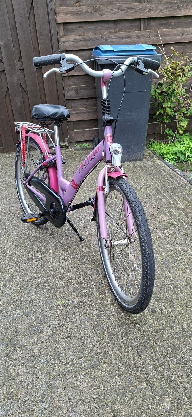 Alpina 24 inch meisjesfiets, Fietsen en Brommers, Ophalen, Terugtraprem, Alpina, Handrem