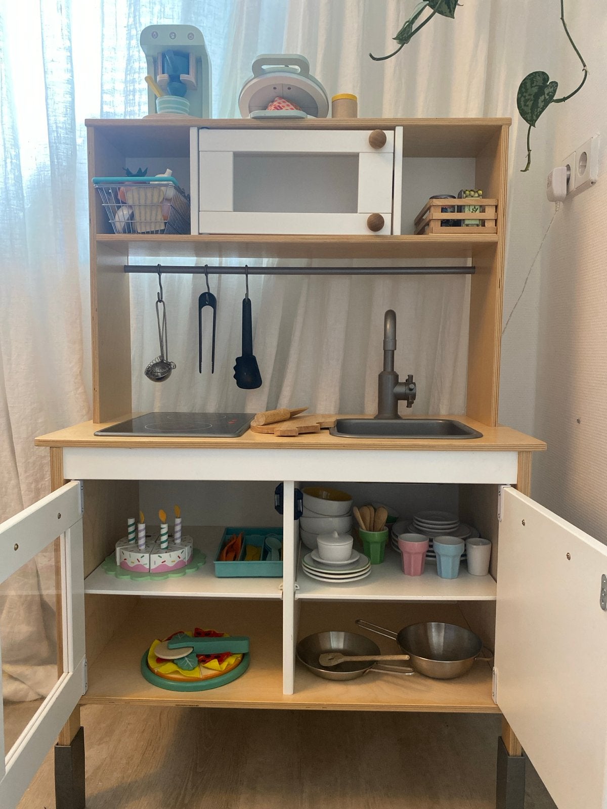 IKEA Speelkeuken met uitgebreid assortiment accessoires, Kinderen en Baby's, Ophalen of Verzenden, Gebruikt