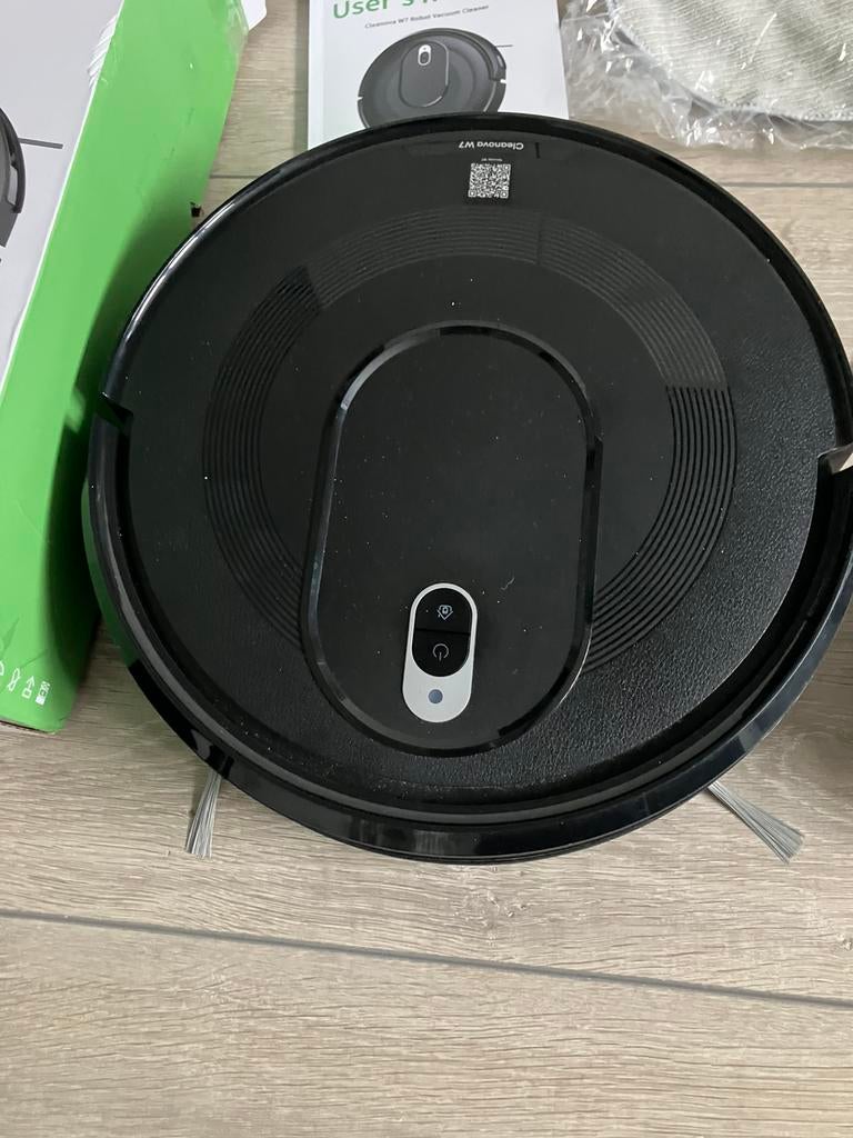 Cleanova W7 Robotstofzuiger - Slim en Krachtig, Ophalen of Verzenden, Zo goed als nieuw, Reservoir, Robotstofzuiger
