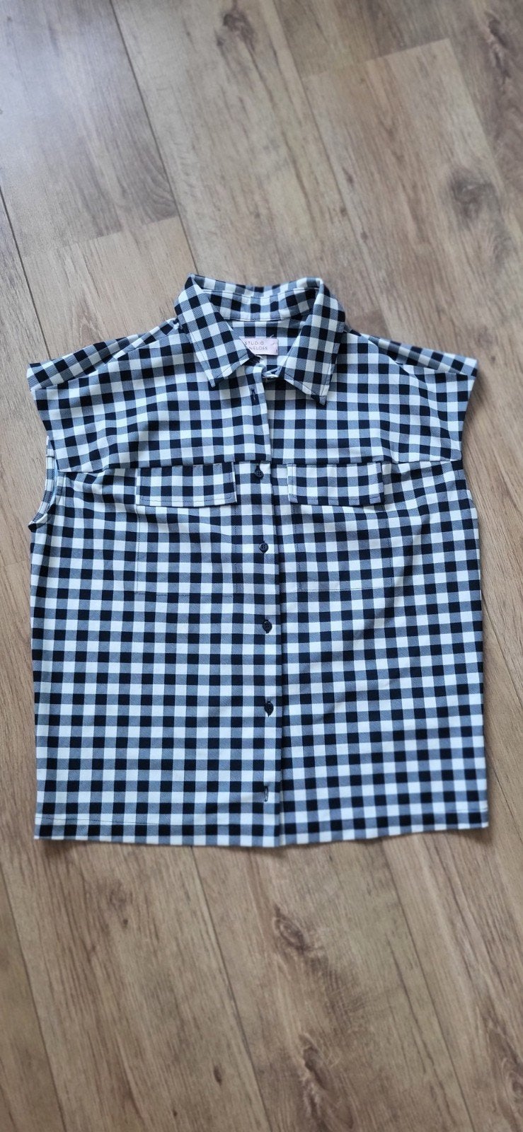 Studio Anneloes Moira check blouse, Kleding | Dames, Studio Anneloes, Blauw, Ophalen of Verzenden, Zo goed als nieuw