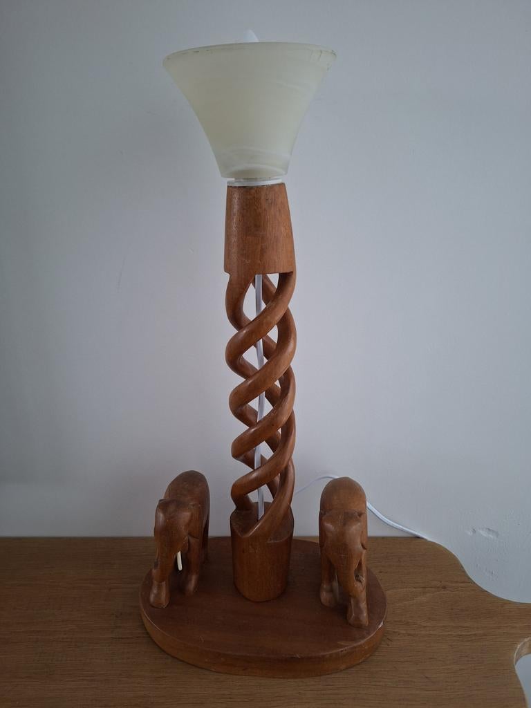 Vintage! Tafellamp 60/70, Ophalen of Verzenden, Zo goed als nieuw