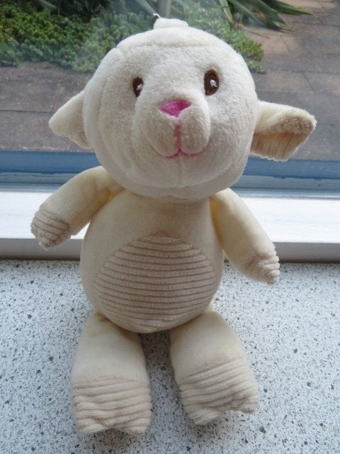 Schaap of schaapje merk Kellytoy meet ca 28 cm, Ophalen of Verzenden, Zo goed als nieuw, Overige typen, Met label