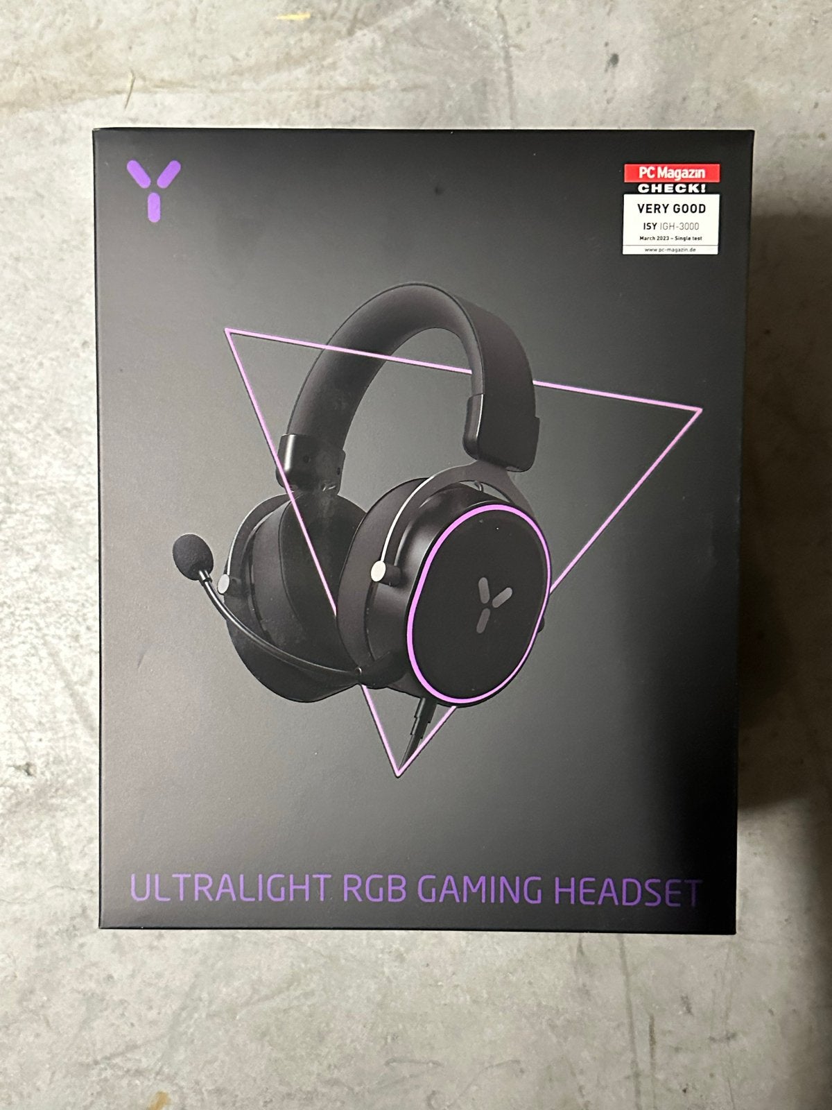ISY IGH-3000 Ultralight RGB Gaming Headset - Nieuw, Overige merken, Gaming, Nieuw, Ophalen of Verzenden