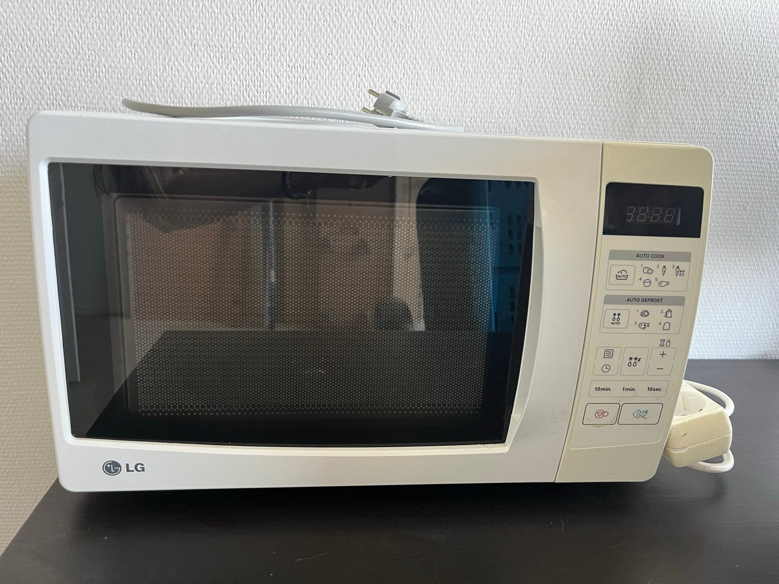 LG Magnetron MS2049F - Werkt nog goed, Ophalen, Gebruikt, Magnetron, Draaiplateau