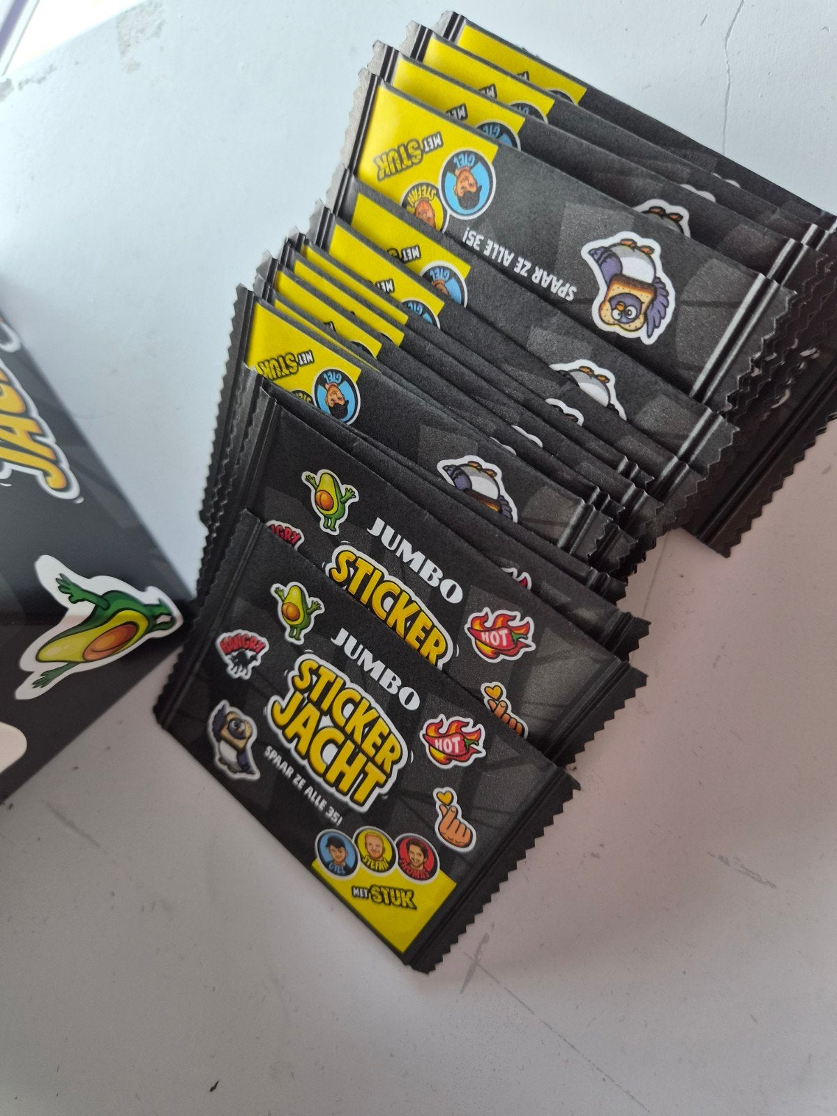 Jumbo Sticker Jacht stickers 50 stuks, Verzamelen, Ophalen of Verzenden, Nieuw, Overige typen