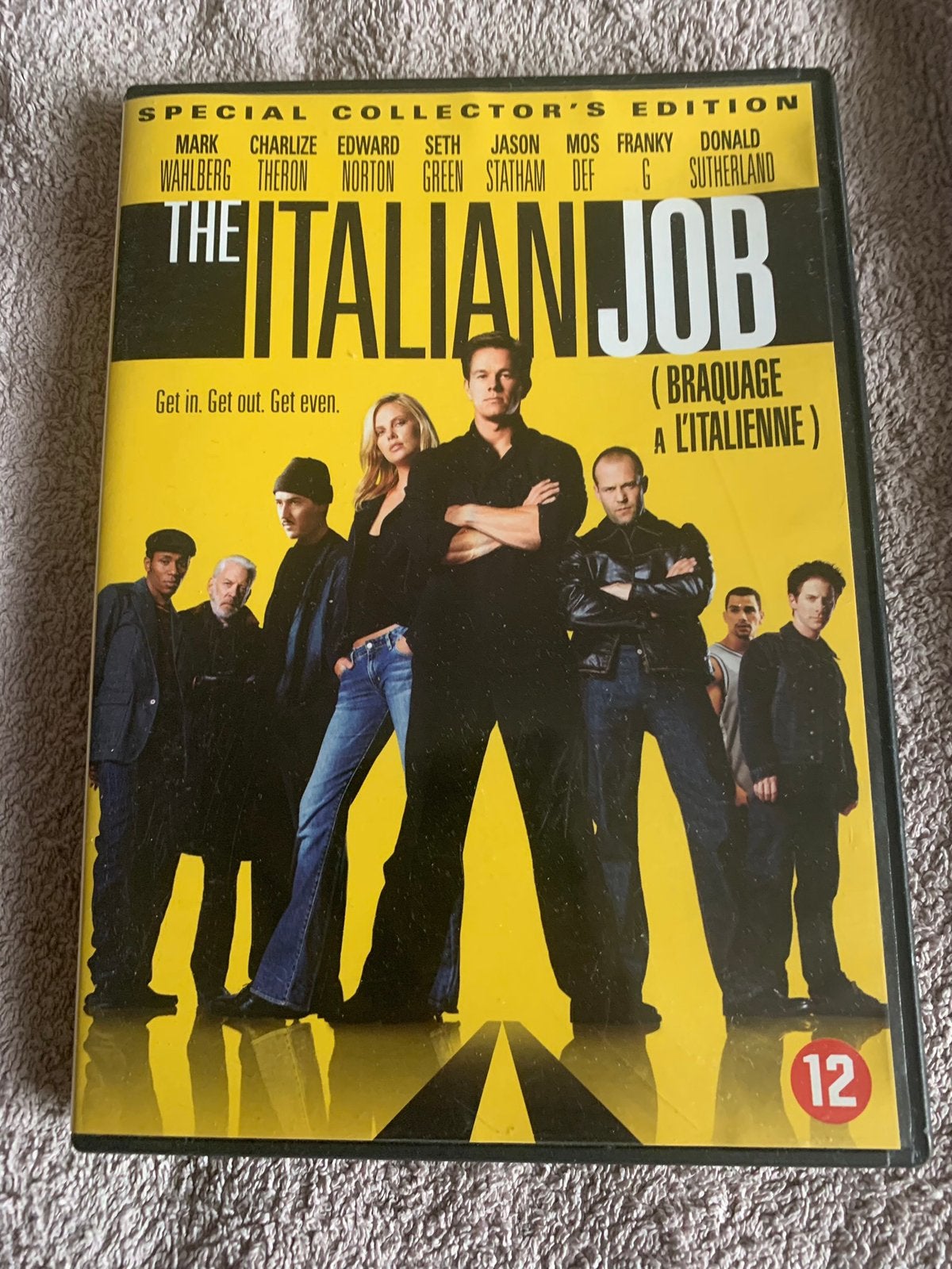 The Italien Job DVD, Vanaf 12 jaar, Ophalen of Verzenden, Zo goed als nieuw