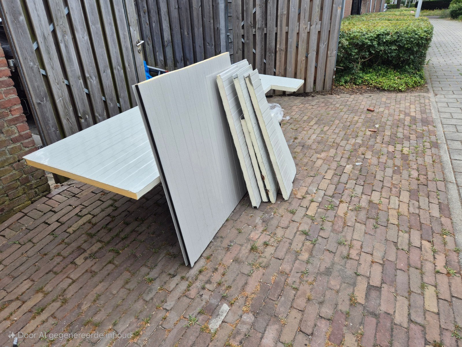 Sandwichpanelen isolatie GRATIS, Ophalen of Verzenden, Gebruikt, 50 tot 100 mm