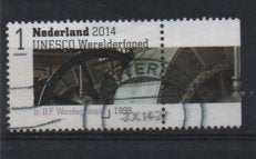 johnz ‹(•¿•)› nl # m0054 werelderfgoed tab, Ophalen of Verzenden, Na 1940, Gestempeld
